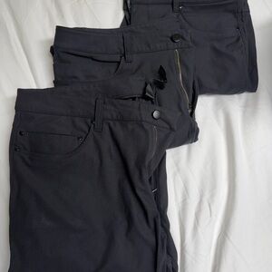 Lululemon Black ABC Pants | Set of 3